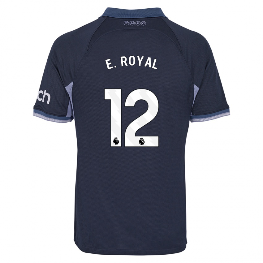 Kinderen Emerson Royal #12 Donkerblauw Uitshirt Uittenue 2023/24 T-Shirt
