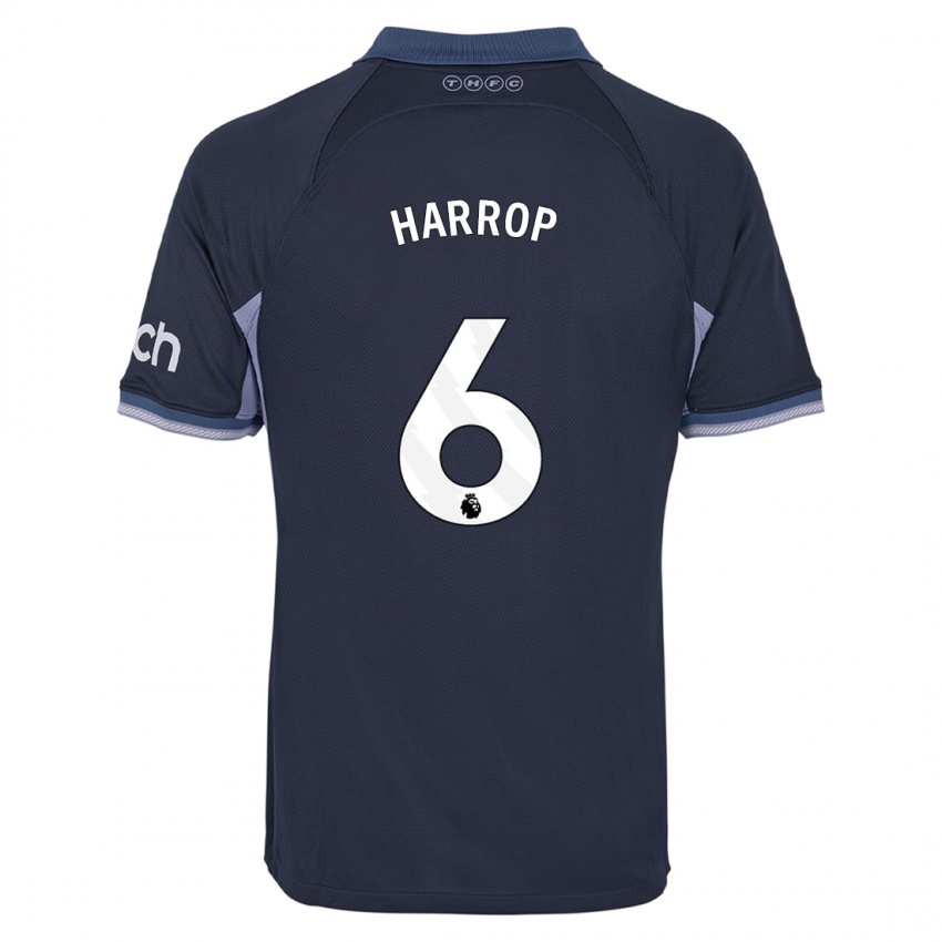 Kinderen Kerys Harrop #6 Donkerblauw Uitshirt Uittenue 2023/24 T-Shirt