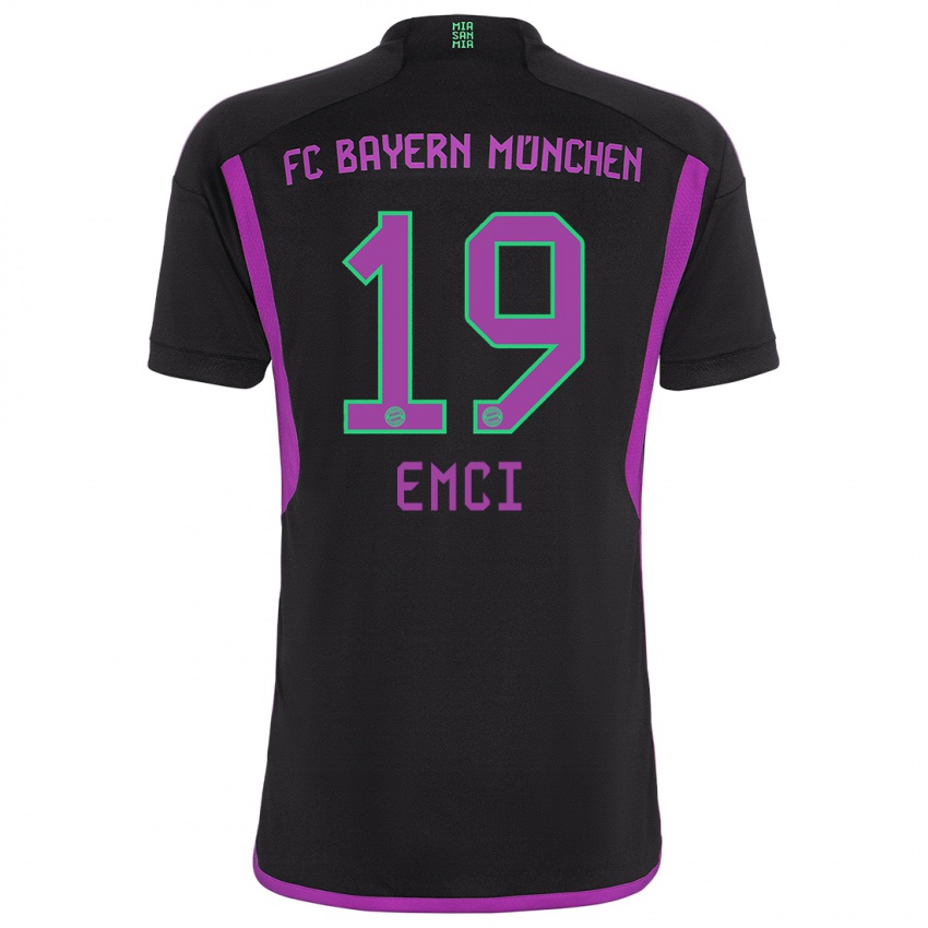 Kinderen Ben Emci #19 Zwart Uitshirt Uittenue 2023/24 T-Shirt