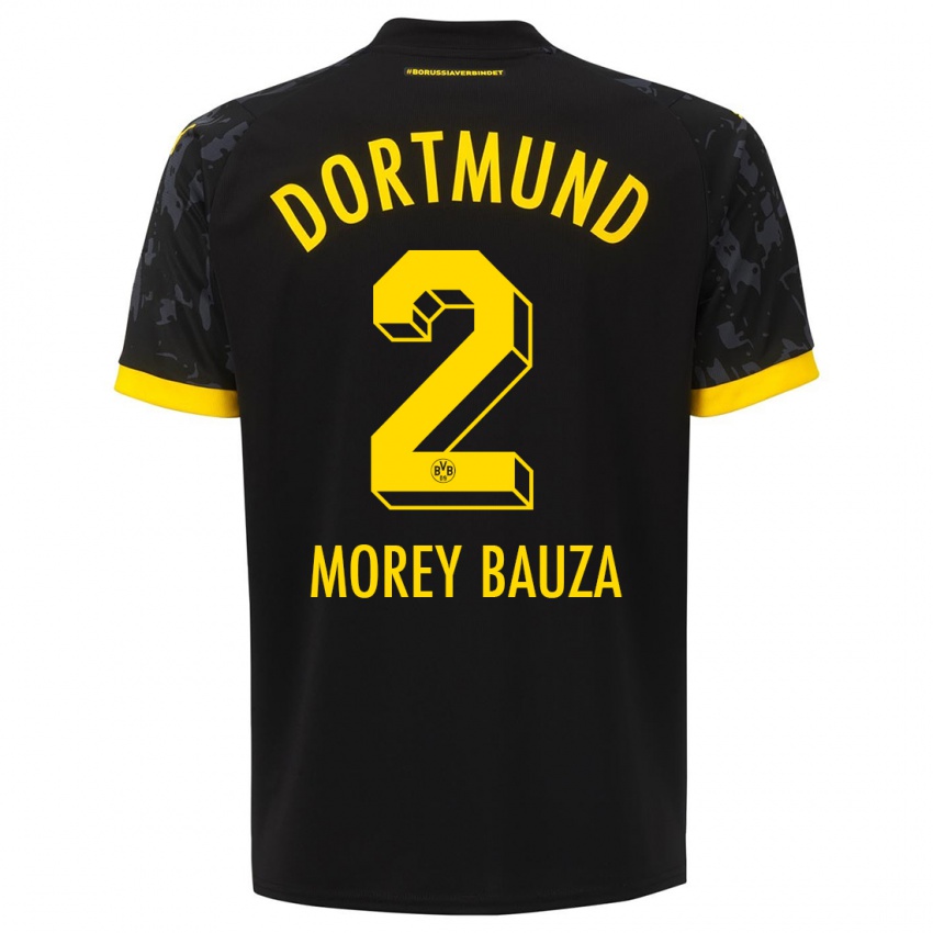 Kinderen Mateu Morey Bauza #2 Zwart Uitshirt Uittenue 2023/24 T-Shirt