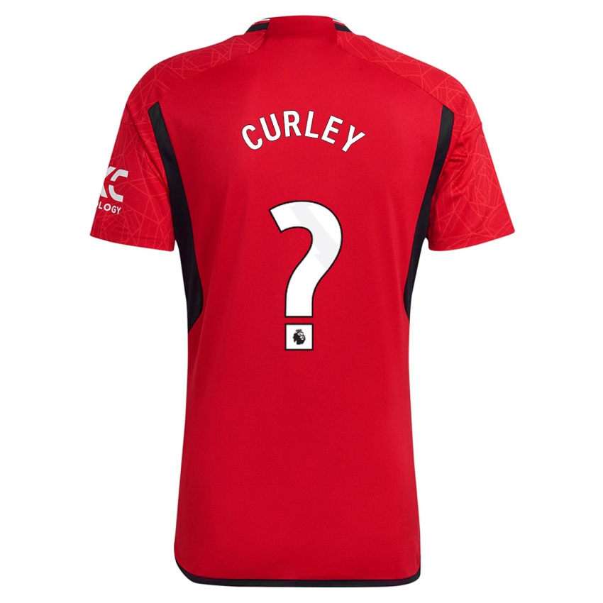 Heren Ruben Curley #0 Rood Thuisshirt Thuistenue 2023/24 T-Shirt