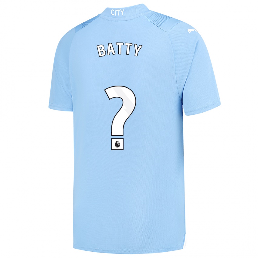 Heren Daniel Batty #0 Lichtblauw Thuisshirt Thuistenue 2023/24 T-Shirt