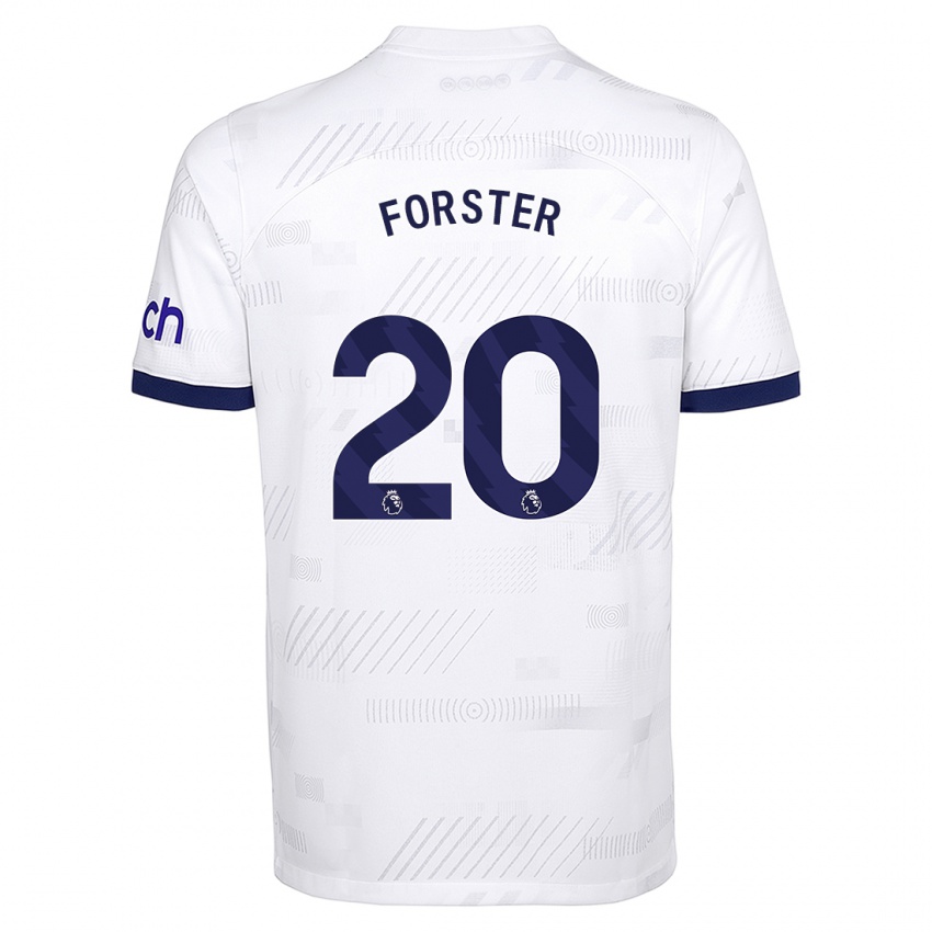 Heren Fraser Forster #20 Wit Thuisshirt Thuistenue 2023/24 T-Shirt