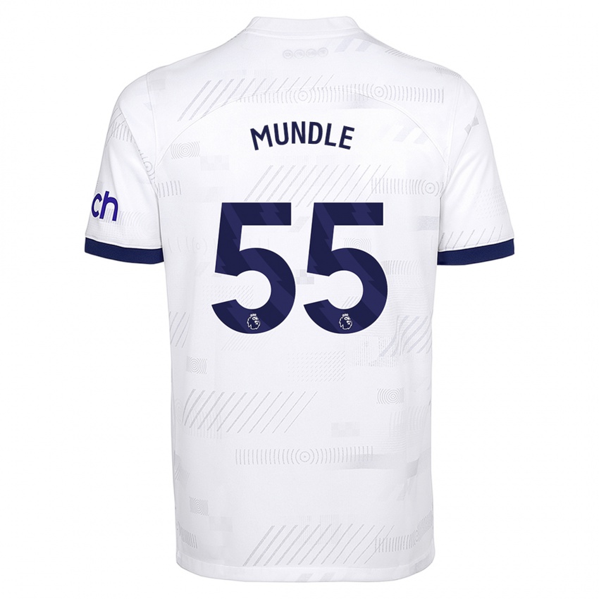 Heren Romaine Mundle #55 Wit Thuisshirt Thuistenue 2023/24 T-Shirt