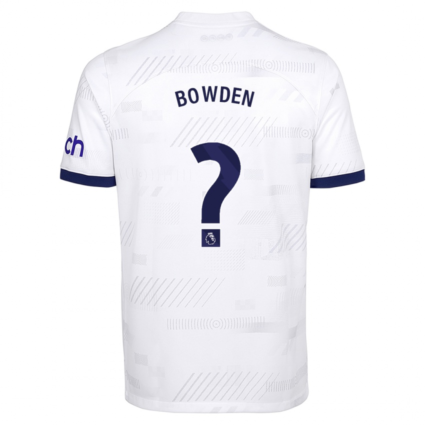 Heren Jamie Bowden #0 Wit Thuisshirt Thuistenue 2023/24 T-Shirt