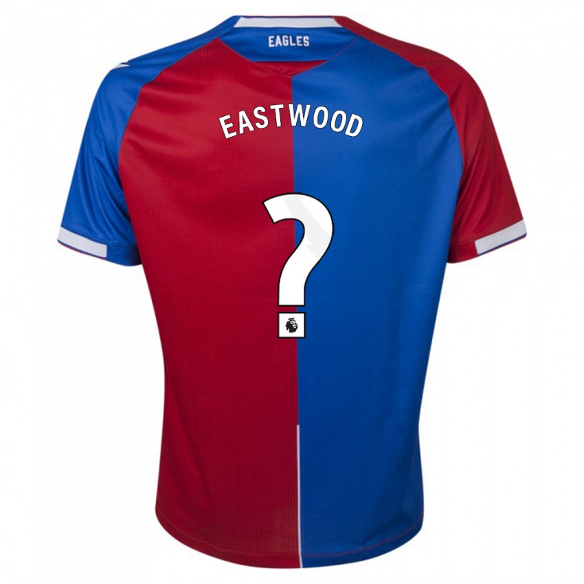 Heren William Eastwood #0 Rood Blauw Thuisshirt Thuistenue 2023/24 T-Shirt