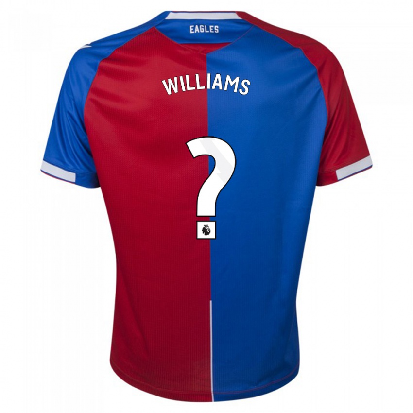 Heren Vonnte Williams #0 Rood Blauw Thuisshirt Thuistenue 2023/24 T-Shirt