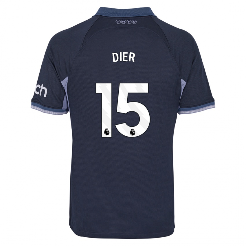 Heren Eric Dier #15 Donkerblauw Uitshirt Uittenue 2023/24 T-Shirt