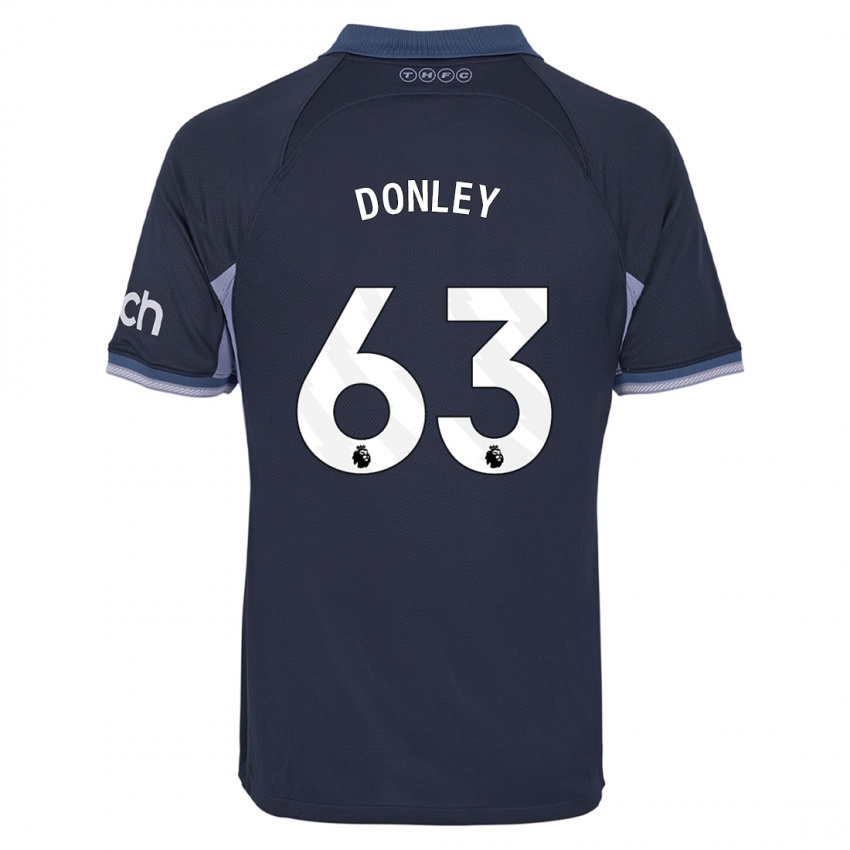 Heren Jamie Donley #63 Donkerblauw Uitshirt Uittenue 2023/24 T-Shirt