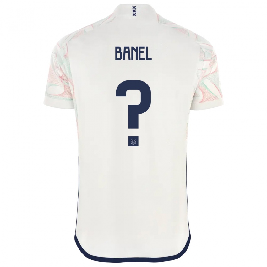 Heren Jaydon Banel #0 Wit Uitshirt Uittenue 2023/24 T-Shirt