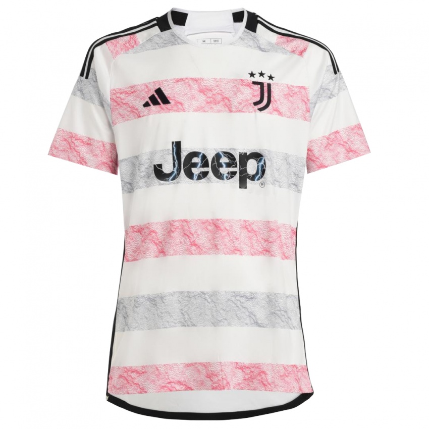 Heren Stefano Turco #13 Wit Roze Uitshirt Uittenue 2023/24 T-Shirt