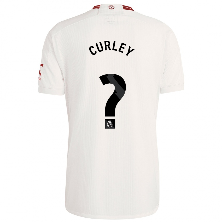 Heren Ruben Curley #0 Wit Thuisshirt Derde Tenue 2023/24 T-Shirt