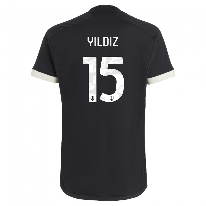 Heren Kenan Yildiz #0 Zwart Thuisshirt Derde Tenue 2023/24 T-Shirt