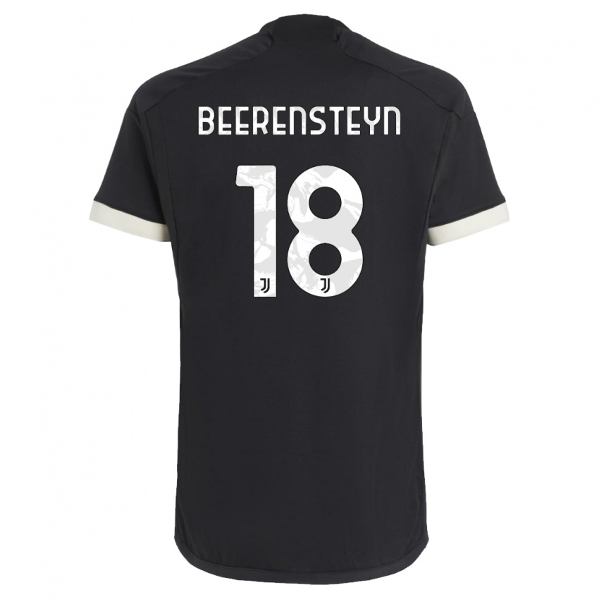 Heren Lineth Beerensteyn #18 Zwart Thuisshirt Derde Tenue 2023/24 T-Shirt