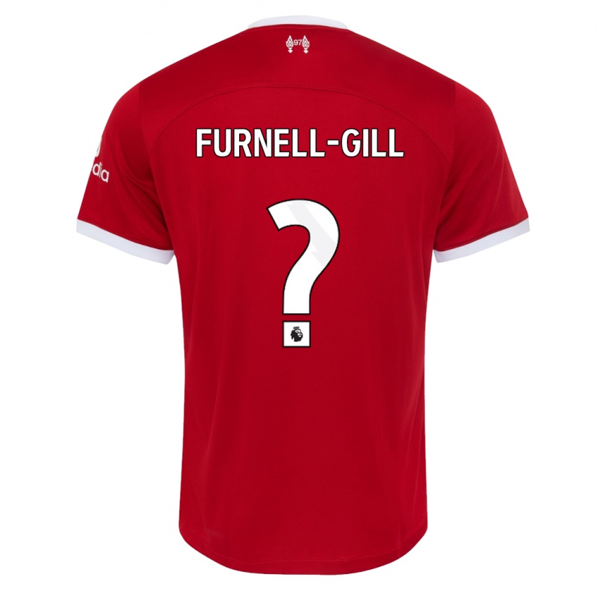 Dames Luca Furnell-Gill #0 Rood Thuisshirt Thuistenue 2023/24 T-Shirt