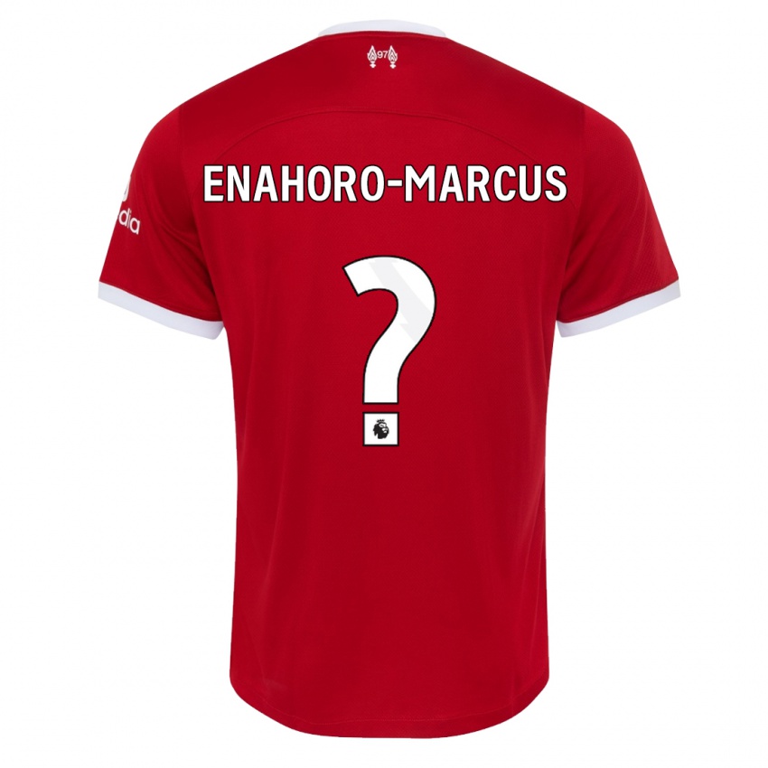 Dames Louis Enahoro-Marcus #0 Rood Thuisshirt Thuistenue 2023/24 T-Shirt