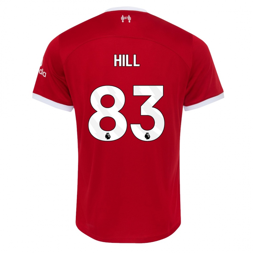 Dames Tom Hill #83 Rood Thuisshirt Thuistenue 2023/24 T-Shirt