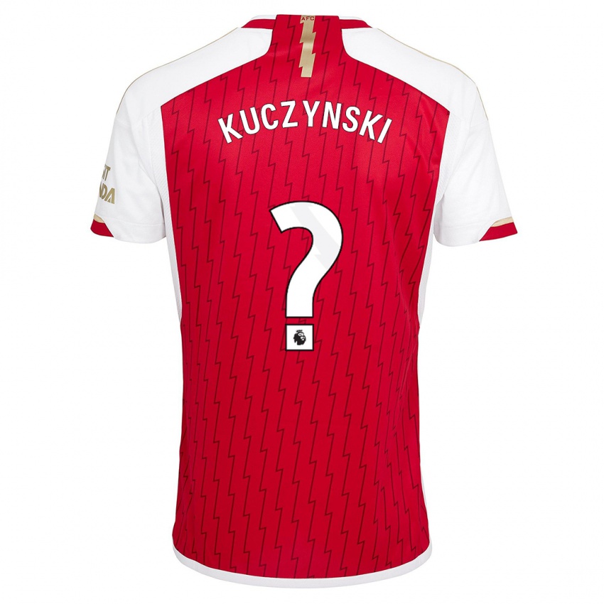 Dames Max Kuczynski #0 Rood Thuisshirt Thuistenue 2023/24 T-Shirt