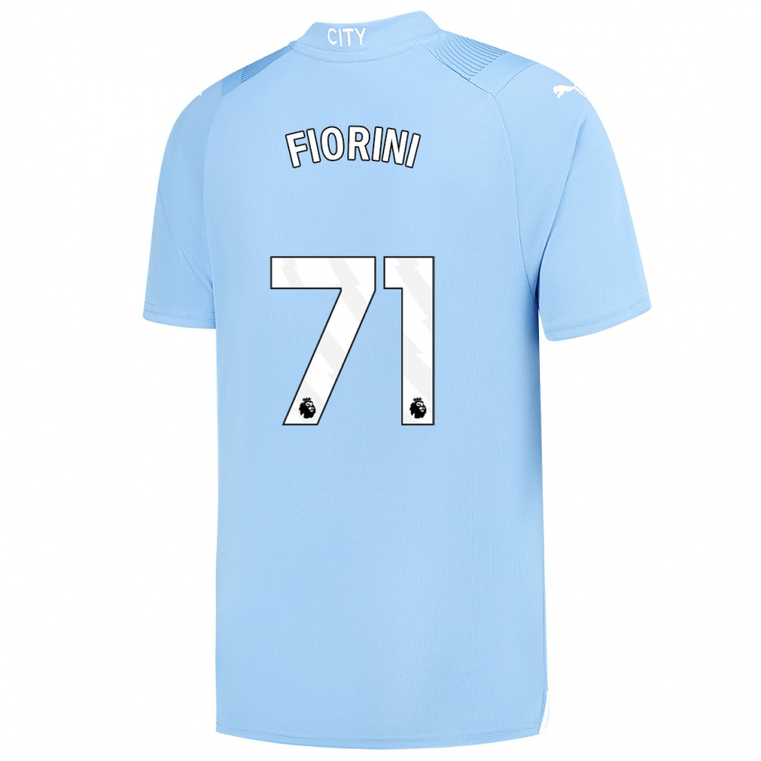 Dames Lewis Fiorini #71 Lichtblauw Thuisshirt Thuistenue 2023/24 T-Shirt