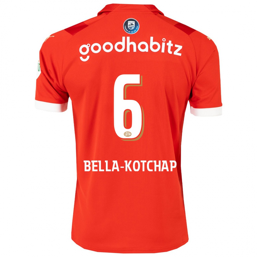Dames Armel Bella-Kotchap #6 Rood Thuisshirt Thuistenue 2023/24 T-Shirt
