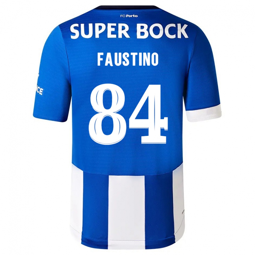 Dames Levi Faustino #84 Blauw Wit Thuisshirt Thuistenue 2023/24 T-Shirt