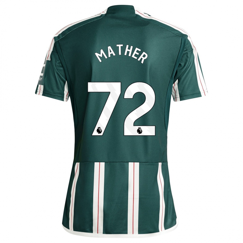 Dames Sam Mather #72 Donkergroen Uitshirt Uittenue 2023/24 T-Shirt