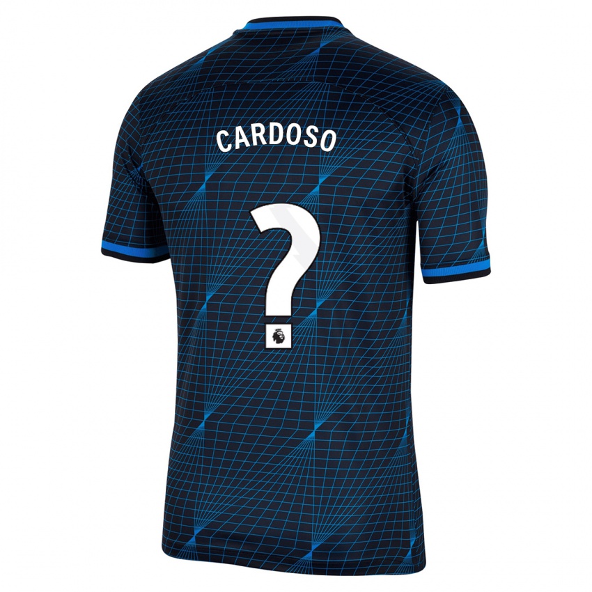 Dames Leo Cardoso #0 Donkerblauw Uitshirt Uittenue 2023/24 T-Shirt