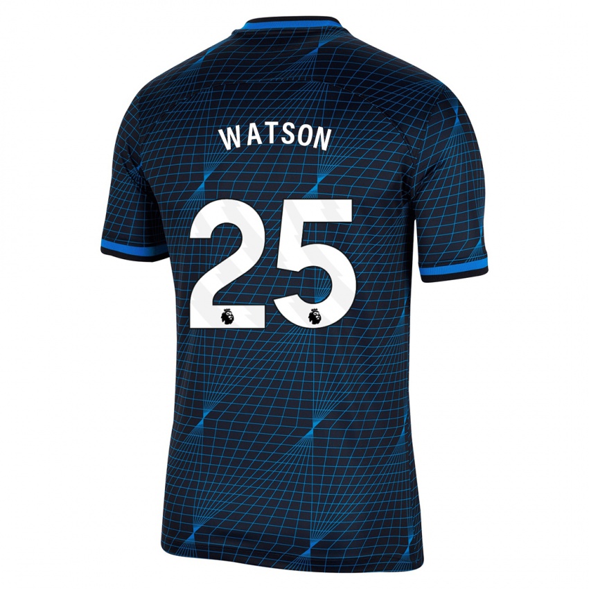 Dames Lucy Watson #25 Donkerblauw Uitshirt Uittenue 2023/24 T-Shirt