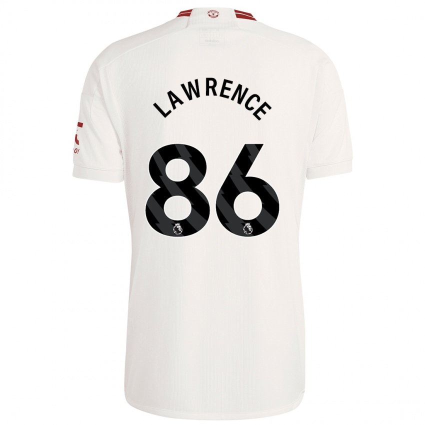 Dames Marcus Lawrence #86 Wit Thuisshirt Derde Tenue 2023/24 T-Shirt