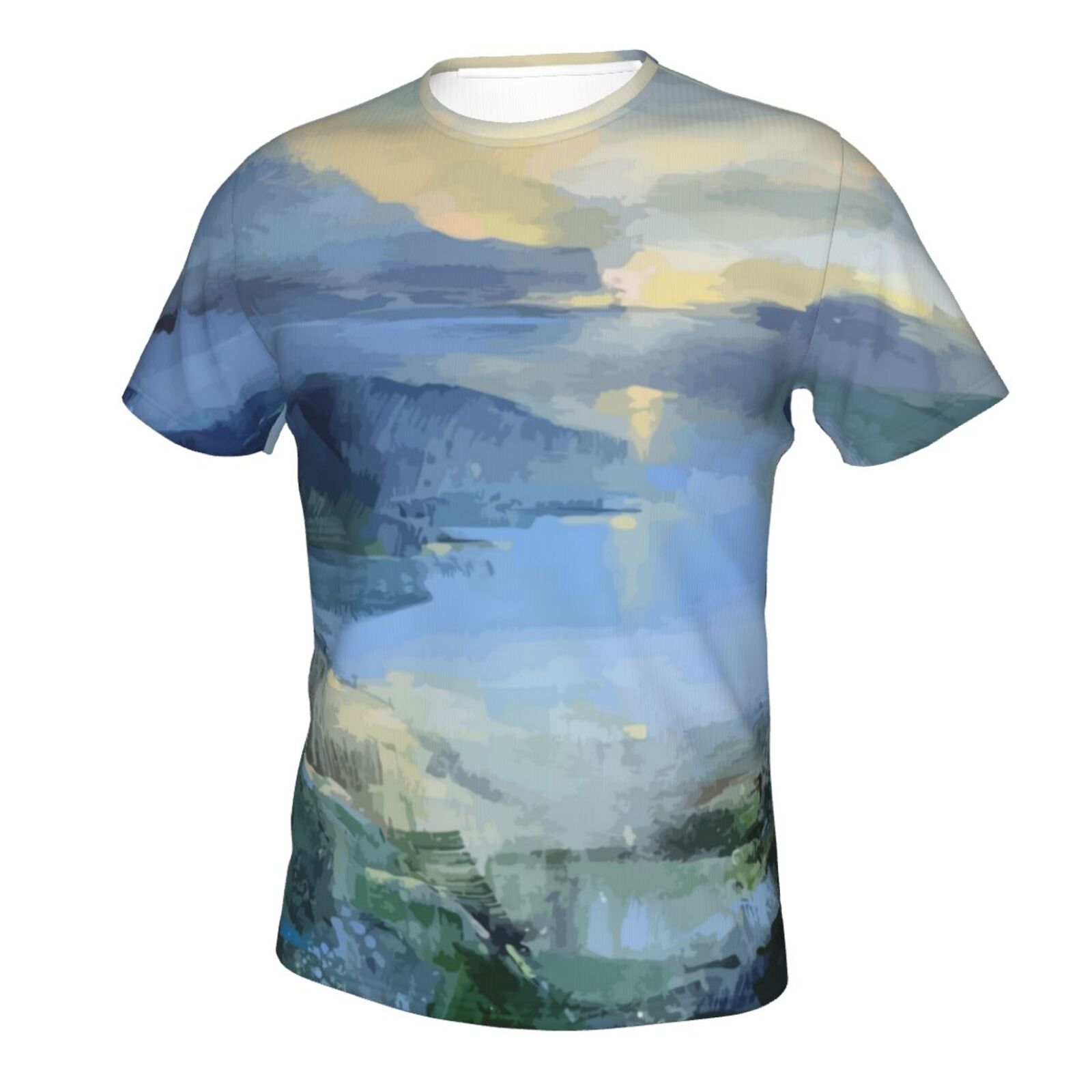 Calm Sea Schilderen Elementen Klassiek T-shirt