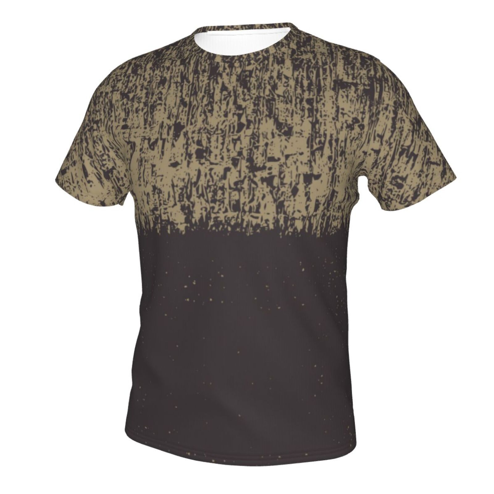 Zwart Goud No. 5 Schilderelementen Klassiek T-shirt
