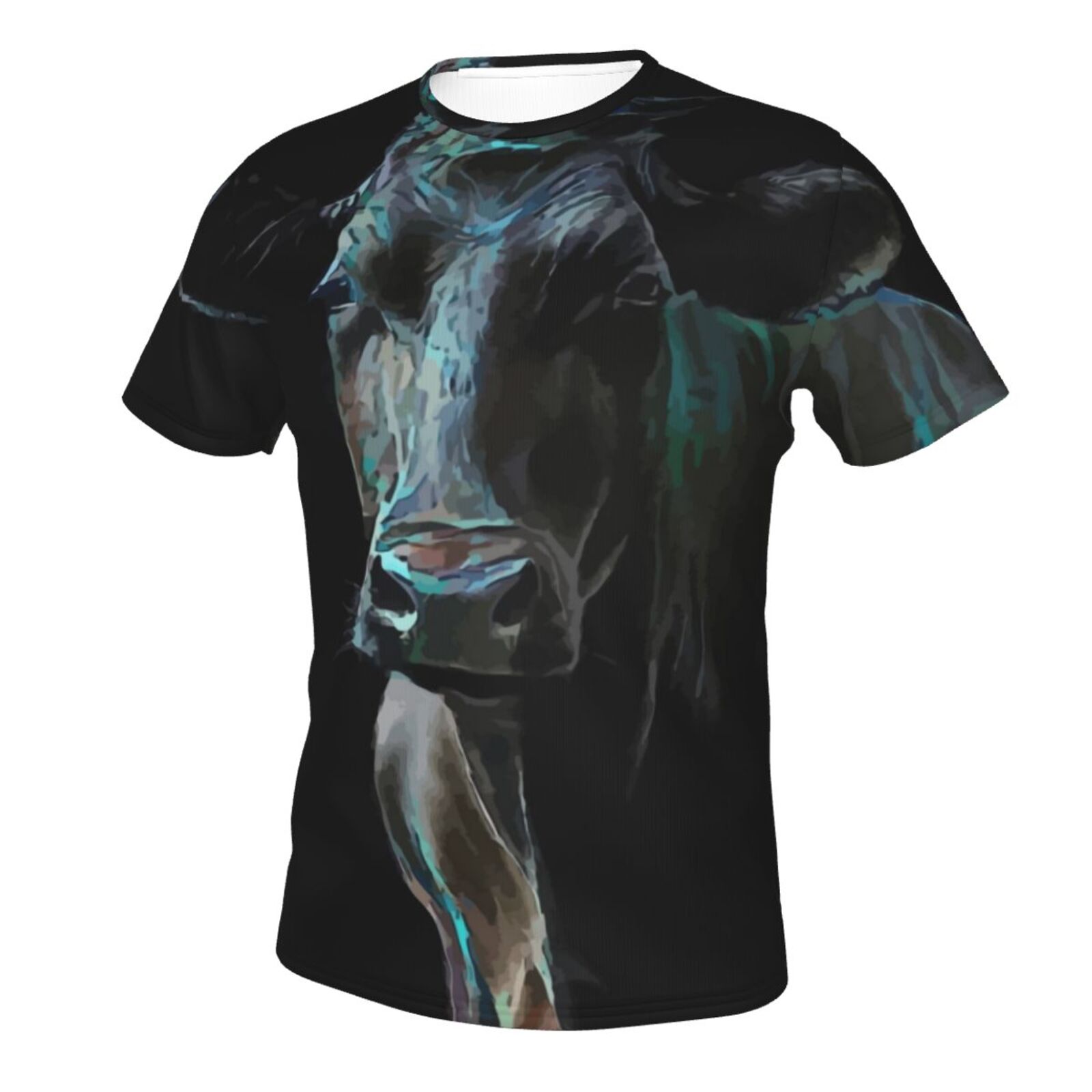 Vaca Premium Mix Mdeia-elementen Klassiek T-shirt